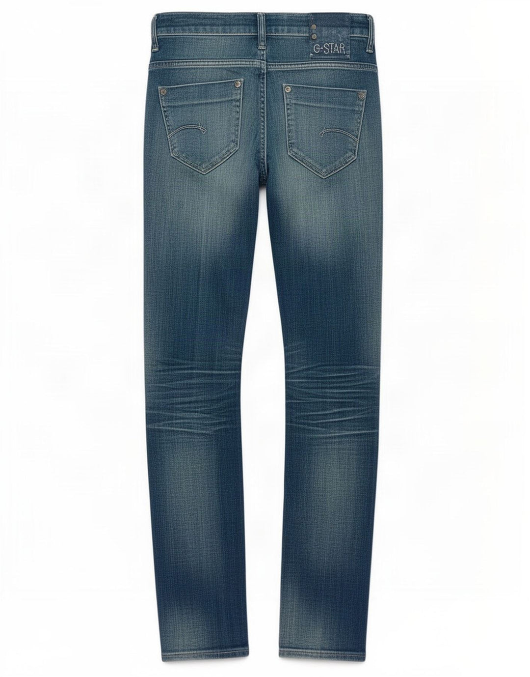 G-Star Dame Slim Jeans W26 L33 Blå Bomuld