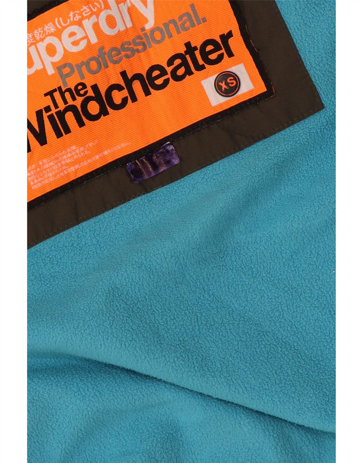 Superdry Windbreaker Jacket til mænd UK 34 XS Grøn
