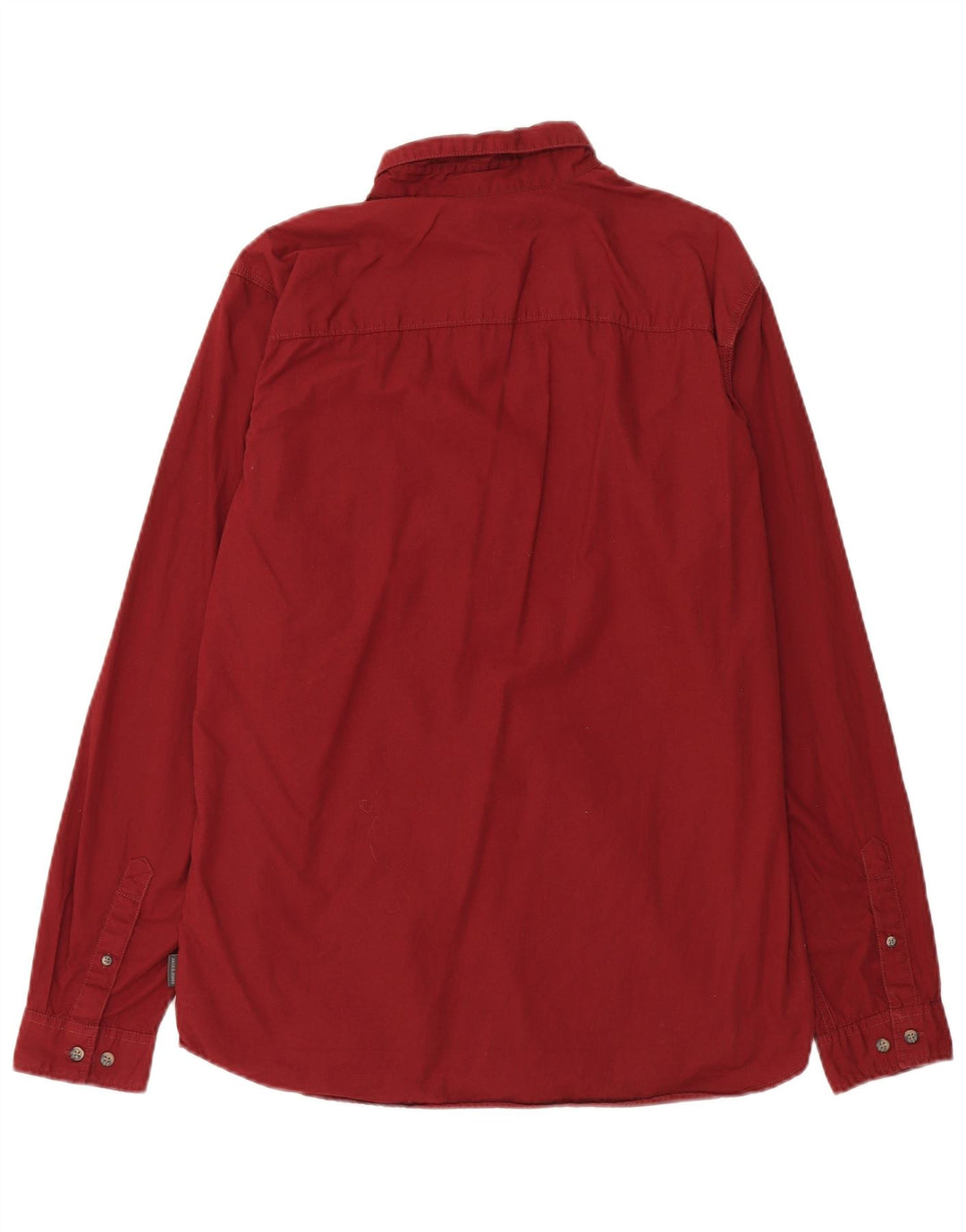 JACK & JONES Herreskjorte XL Rød Bomuld