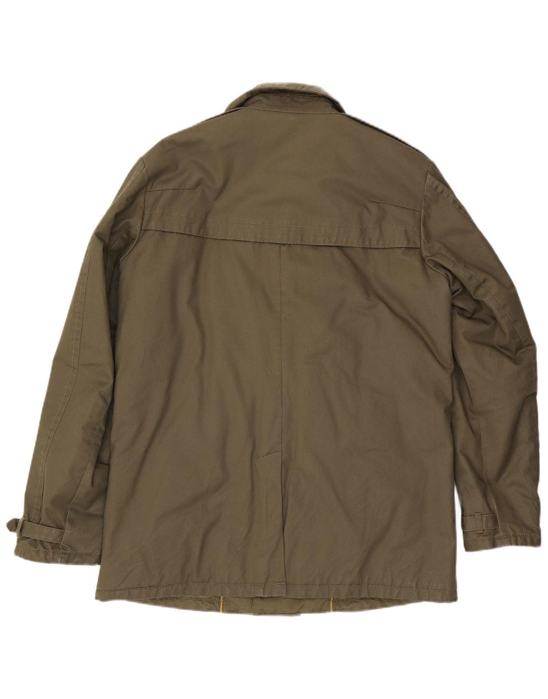 Sisley Herre Military Jacket UK 42 XL Khaki Polyester