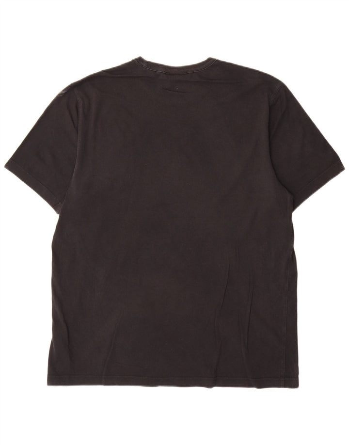 Nike grafisk T-shirt top til mænd, stor sort bomuld