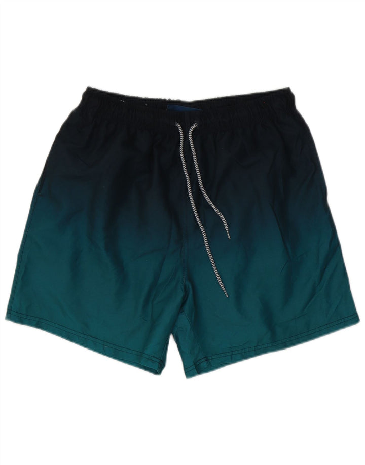 Mountain Warehouse Badeshorts til mænd Medium Blue Colourblock Polyester
