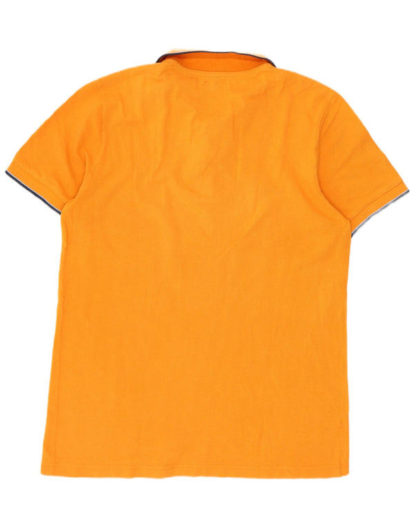 Kappa Herre Polo Shirt Large Orange