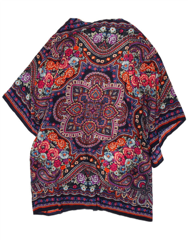 JOE BROWNS Dame Beach Oversized Cardigan Top UK 18 XL Flerfarvet