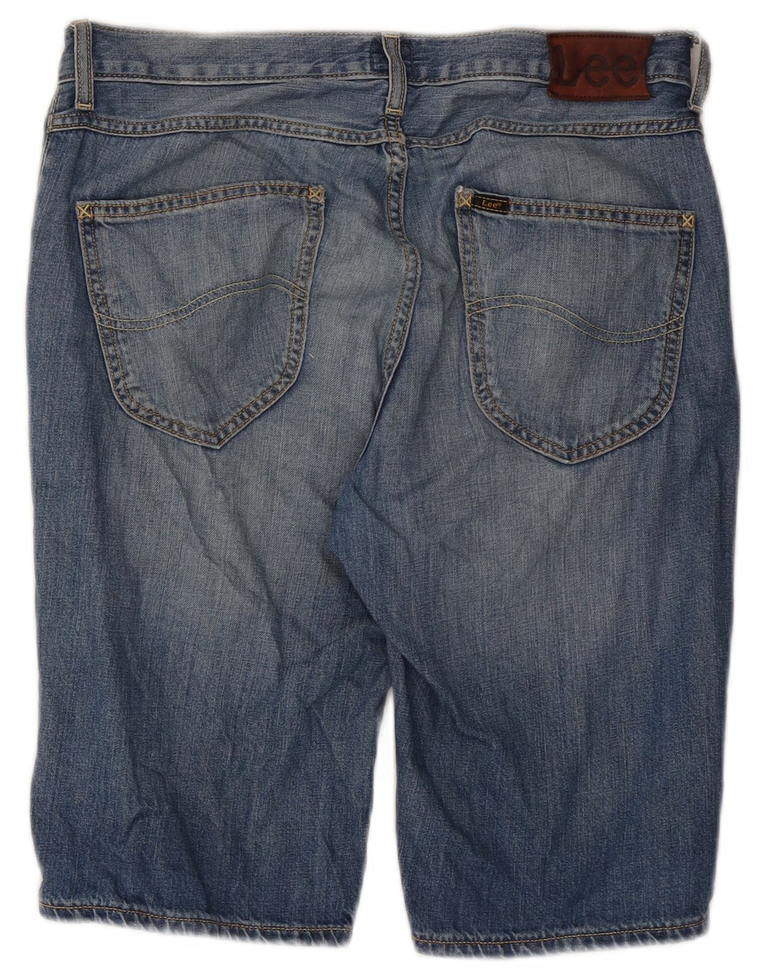 Lee Herre denimshorts W31 Medium Blue Bomuld