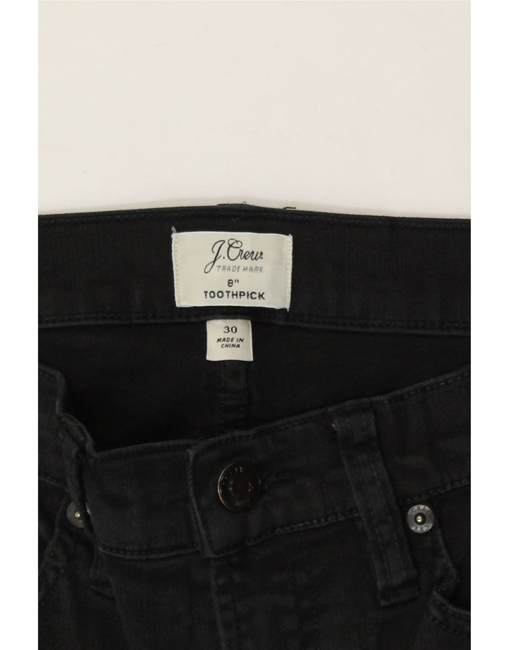 J. CREW Womens Toothpick Skinny Jeans W30 L27 Black Vintage J. Crew and Second-Hand J. Crew from Messina Hembry 