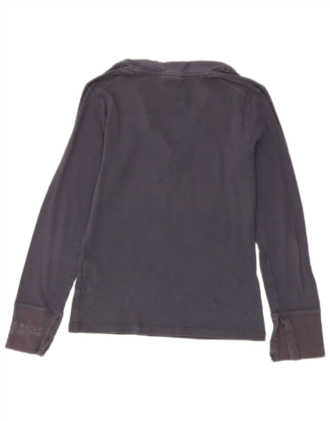 North Sails Dame Top Langærmet UK 12 Medium Navy Blue Bomuld