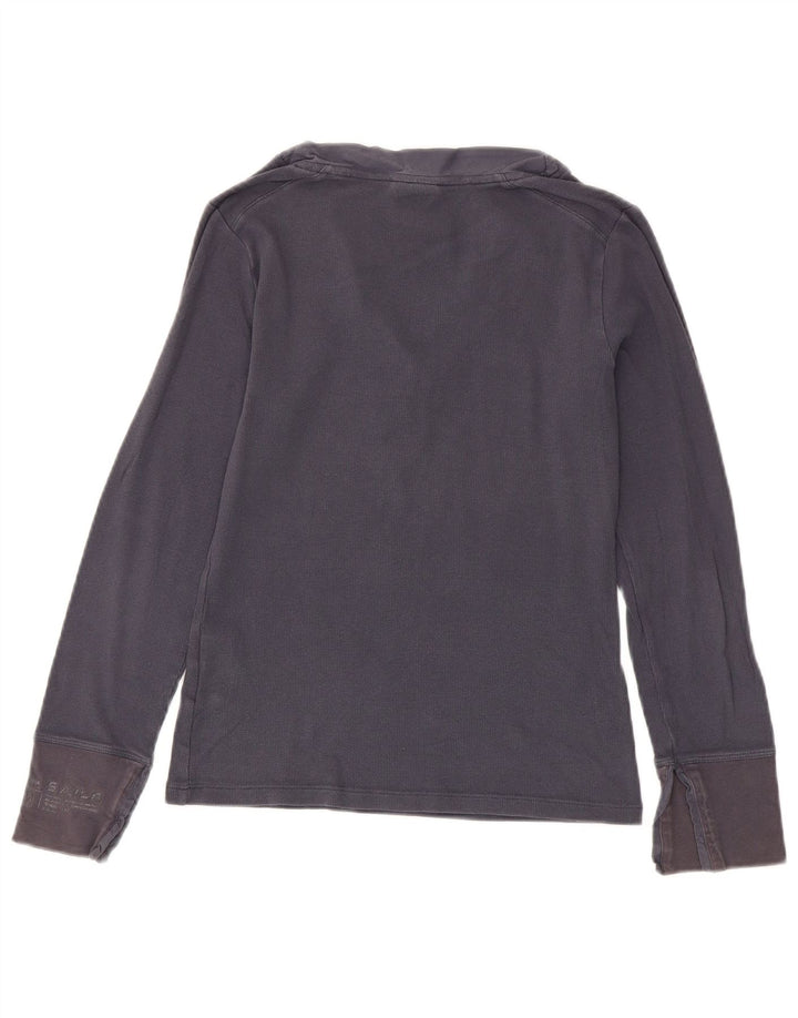 North Sails Dame Top Langærmet UK 12 Medium Navy Blue Bomuld