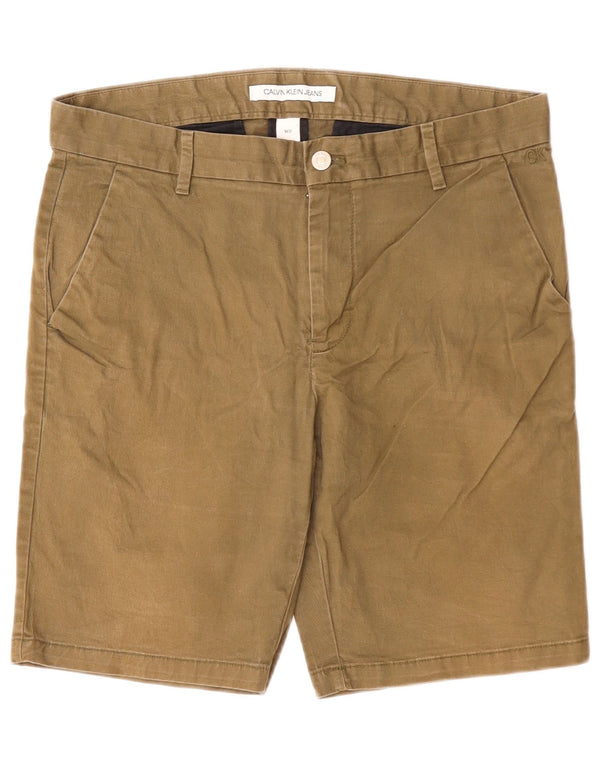 CALVIN KLEIN Chino Shorts til mænd W31 Medium Beige Bomuld