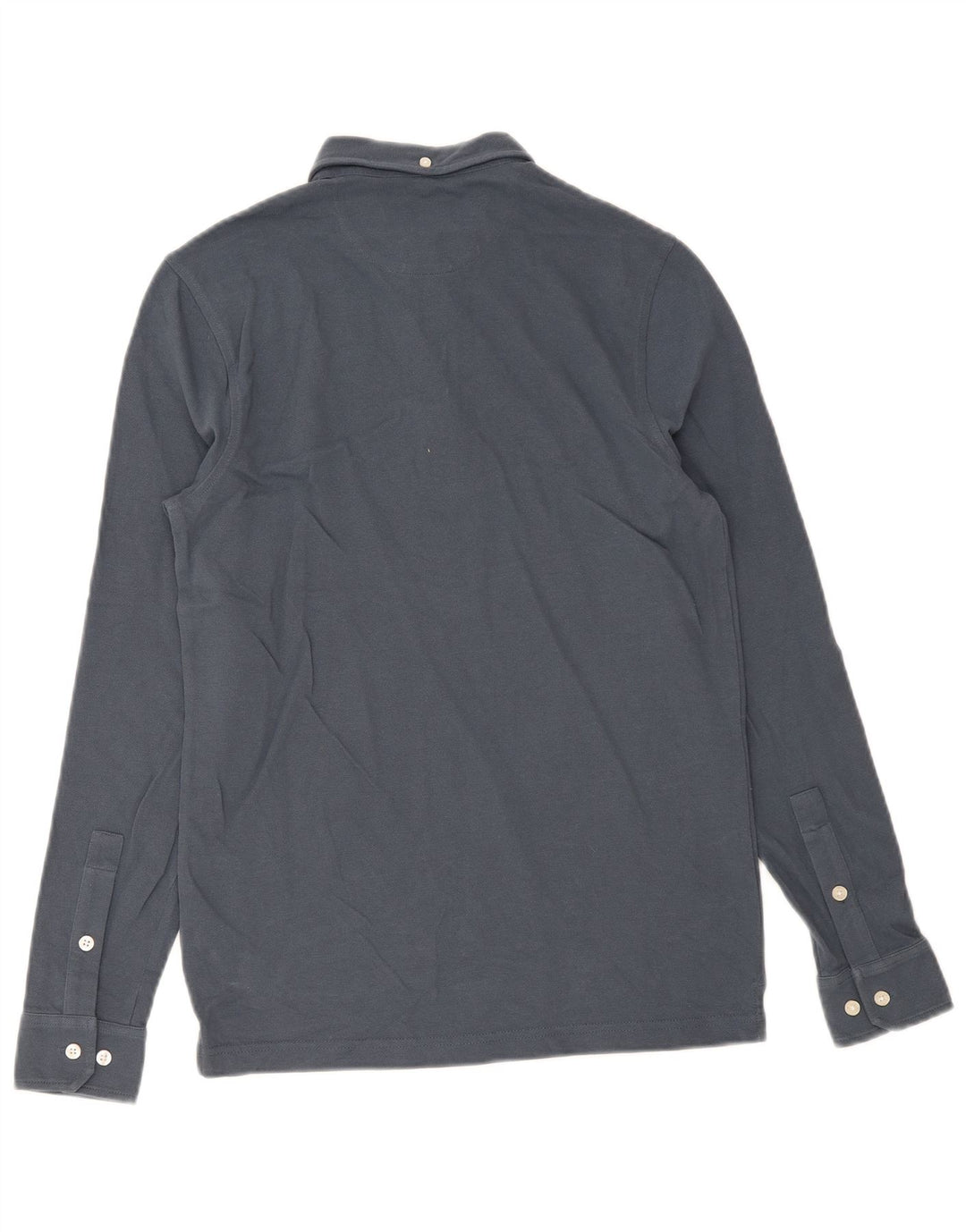 Farah Herre Pullover Shirt Lille marineblå bomuld