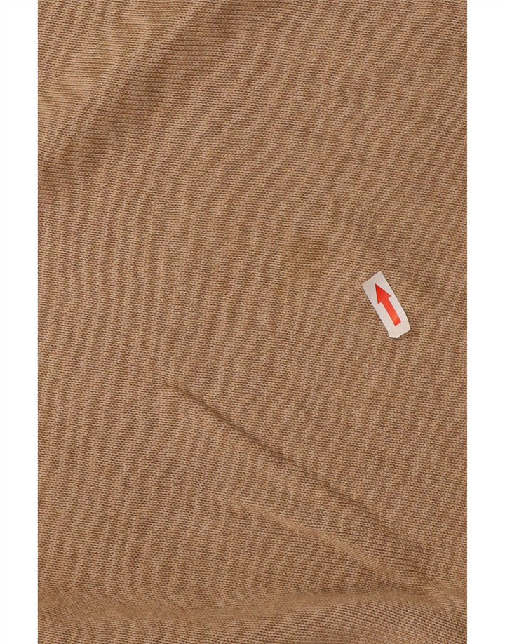 Marks & Spencer Herre V-hals sweater Stor Beige Bomuld