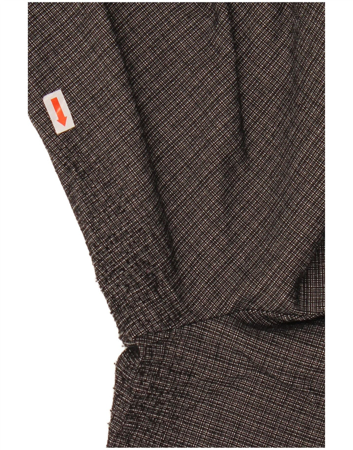 LEE Dame mellemhøjde lige fritidsbukser W30 L28 Grå ternet