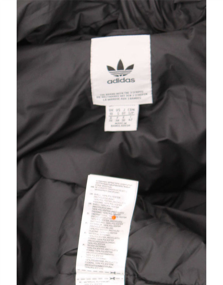 Adidas hættejakke til kvinder UK 10 Lille sort polyester