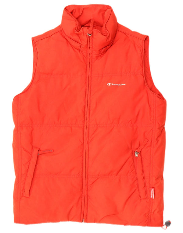 Champion Boys Polstret Gilet 11-12 år Stor rød polyamid