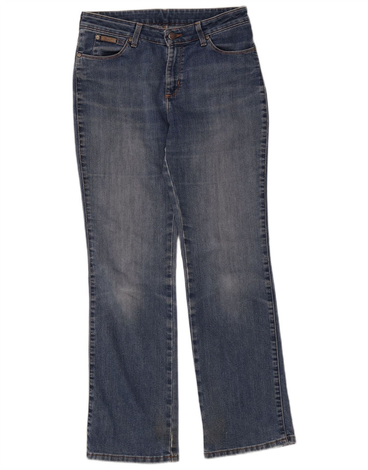 WRANGLER Dame TIna Bootcut Jeans W30 L30 Blå Bomuld
