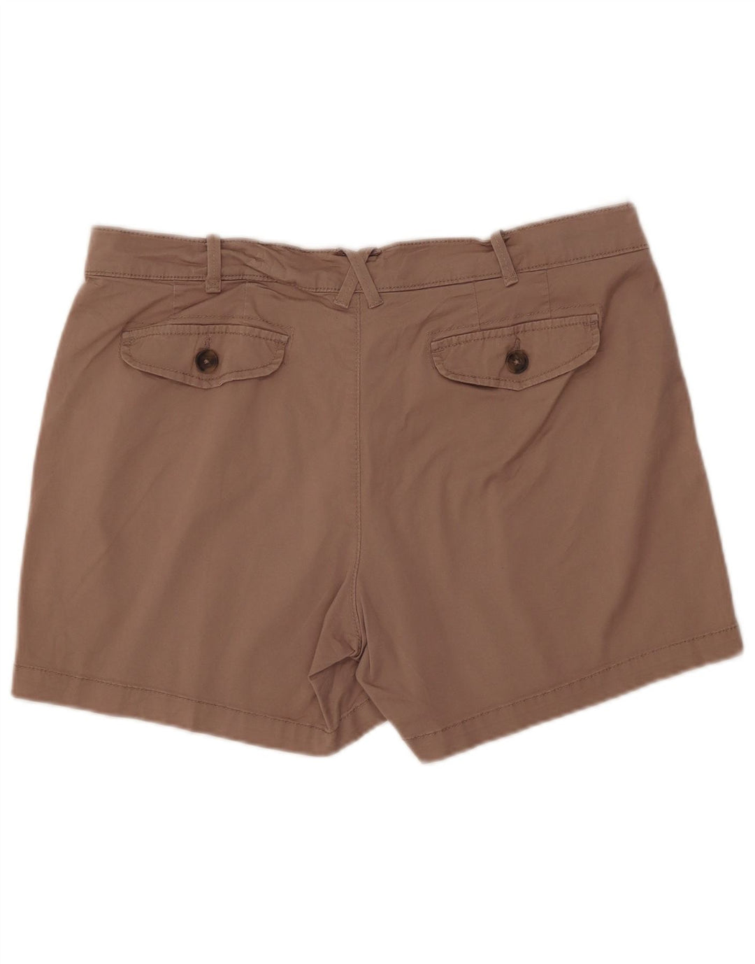 LEE Chino Shorts til kvinder US 16 2XL W38 Brun Bomuld