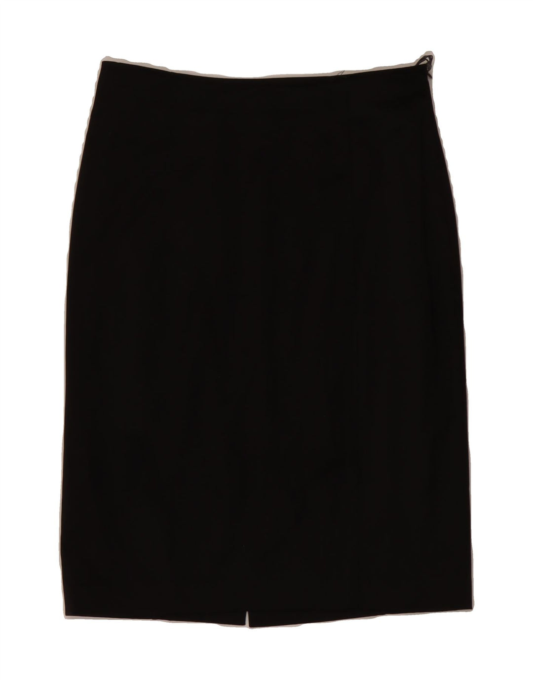 ROCCOBAROCCO Womens Straight Skirt IT 42 Medium W28 Black Cotton Vintage Roccobarocco and Second-Hand Roccobarocco from Messina Hembry 
