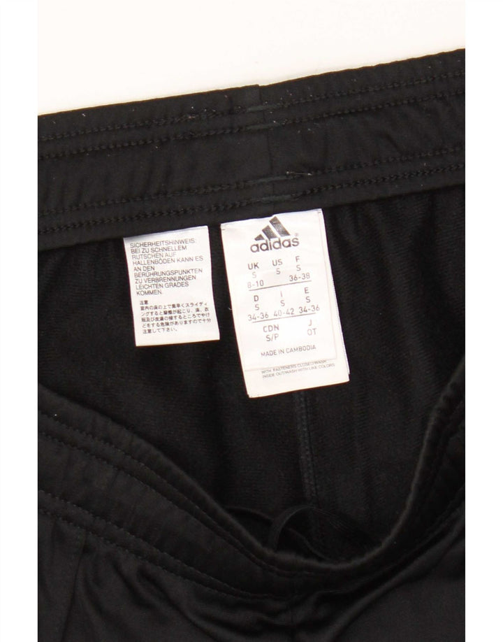 Adidas Træningsdragtsbukser til kvinder UK 8/10 Small Black Polyester
