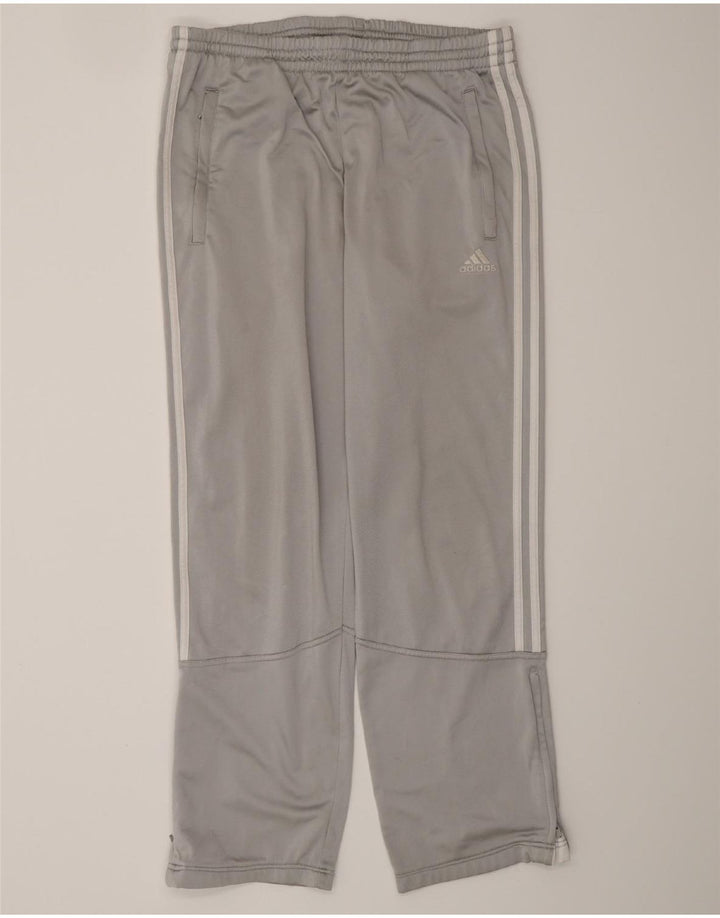 ADIDAS Træningsdragtsbukser til mænd UK 40/42 Medium Grey Polyester