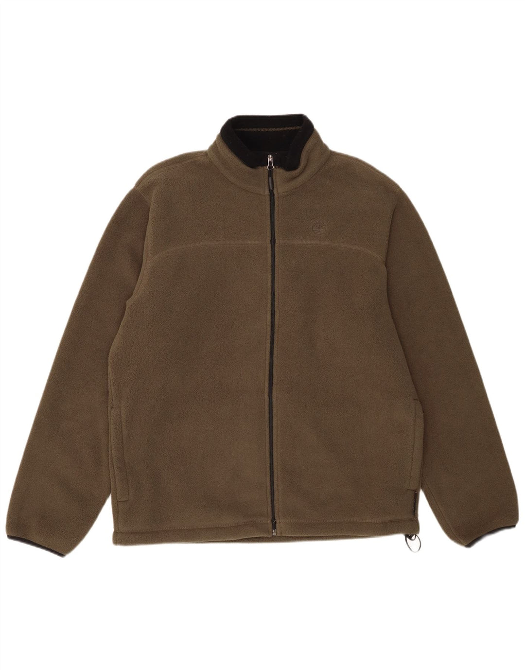 Timberland Herre Fleecejakke UK 40 Stor Khaki Polyester