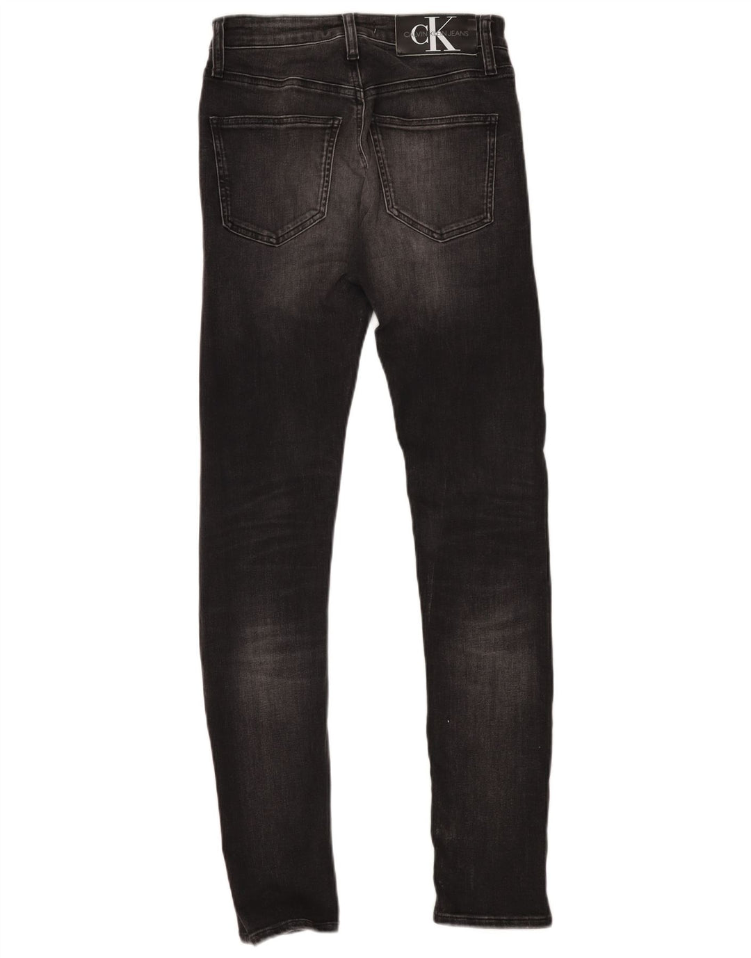 CALVIN KLEIN Herre Super Skinny Jeans W28 L32 Grå