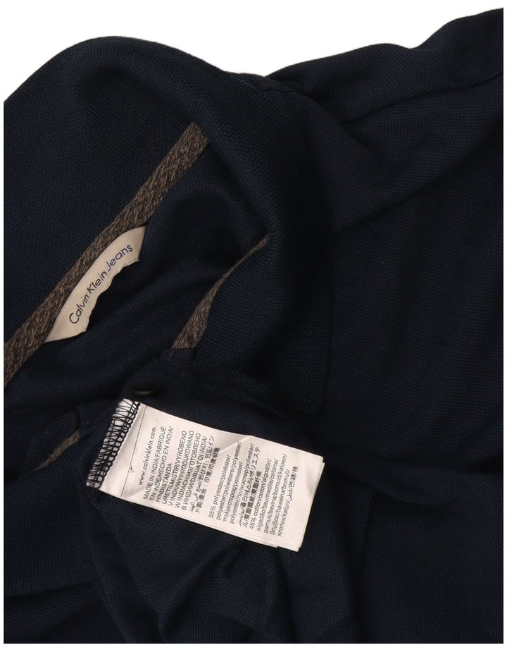 Calvin Klein Jeans Poloskjorte til mænd Medium Navyblå Bomuld
