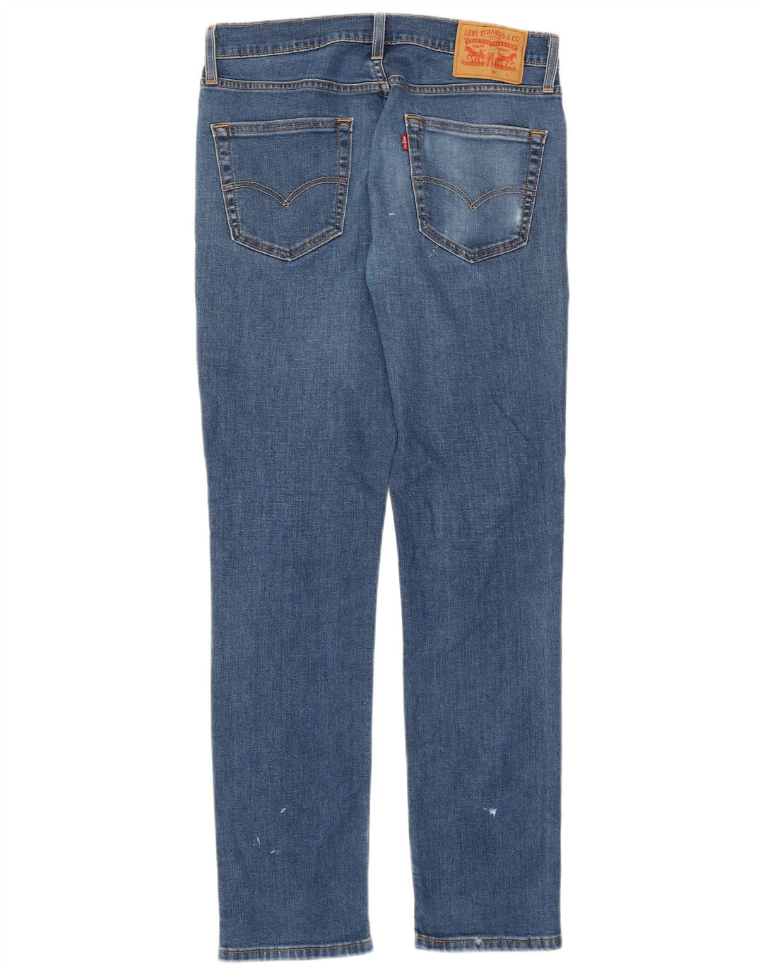 Levi's Slim Jeans til kvinder W32 L32 blå bomuld