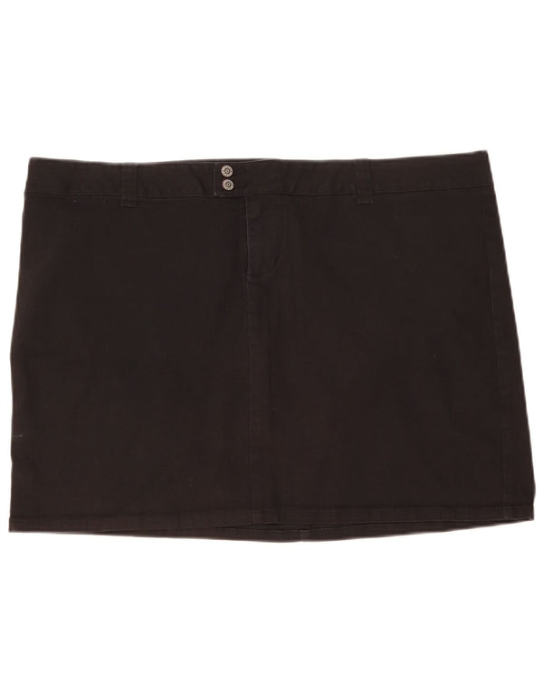 Dickies lige nederdel til kvinder US 22 3XL W44 Sort bomuld