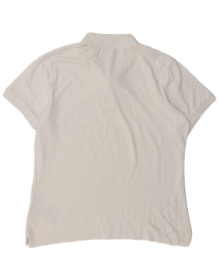 Diadora herre poloshirt Medium hvid bomuld