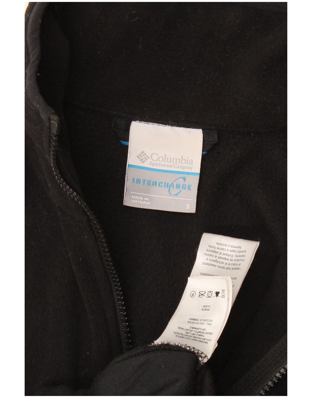 Columbia Womens Interchange Fleece-jakke Lille sort polyester