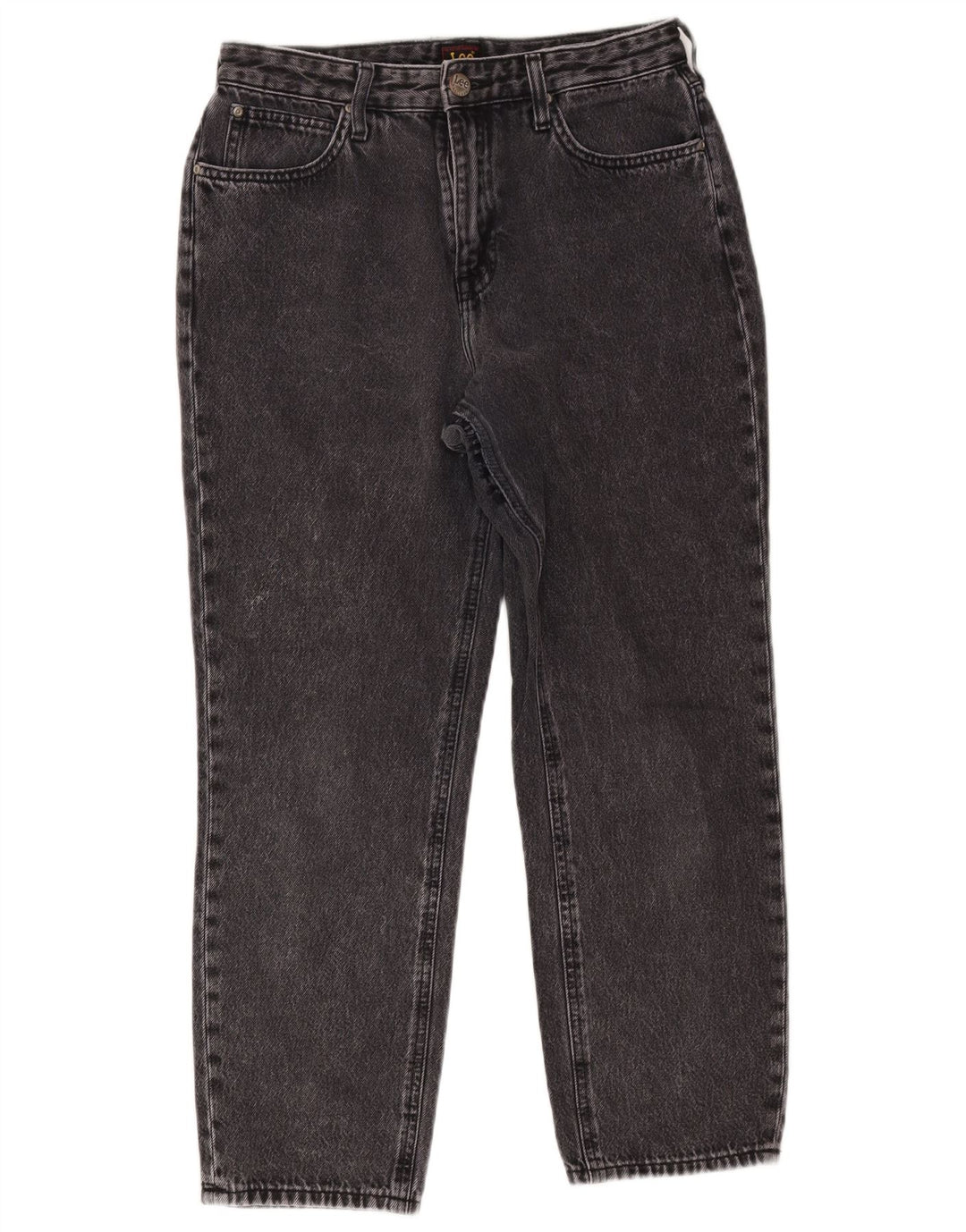 Lee Dame Carol Cropped Jeans W28 L25 Grå Bomuld