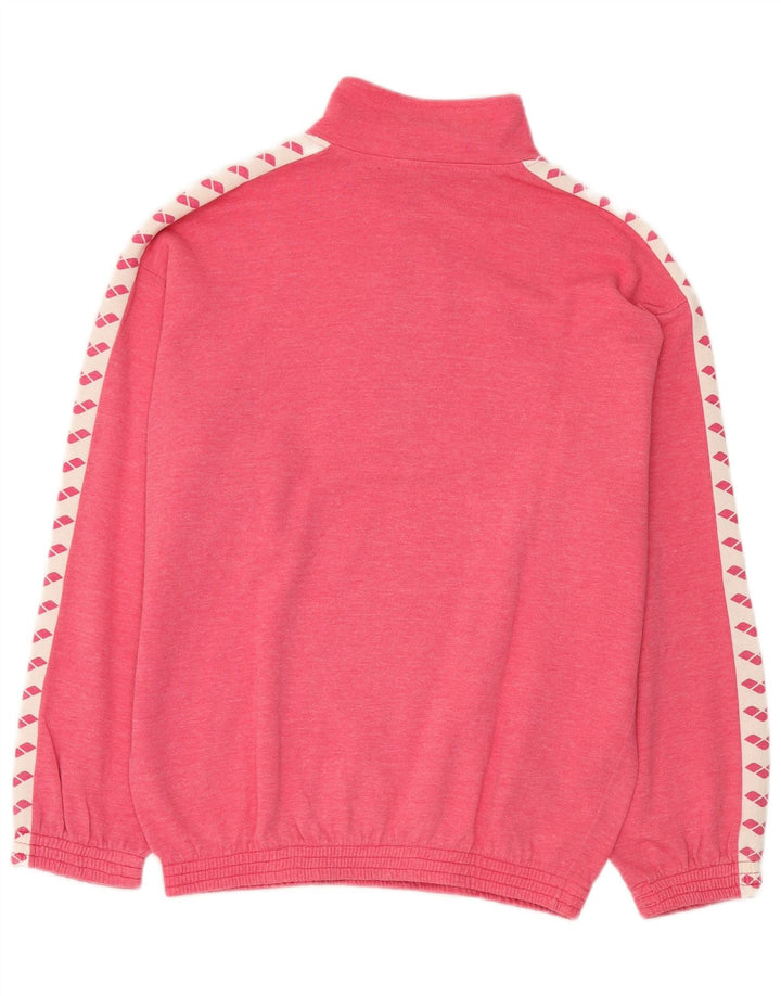 Arena Herre grafisk hel træningsdragt Medium Pink Colourblock Bomuld