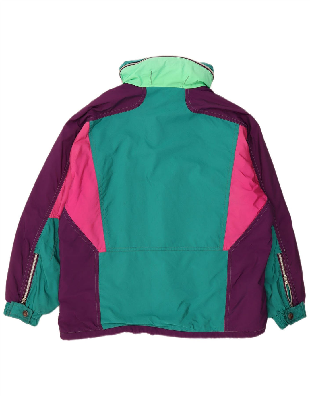 Colmar Herre Grafisk Oversized Skijakke IT 56 XL Grøn Colourblock