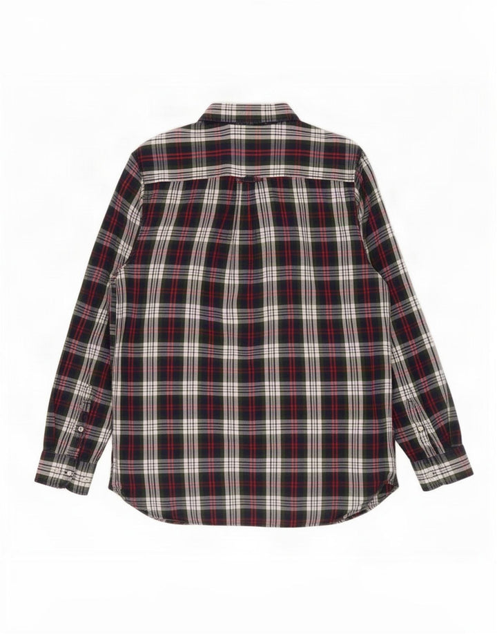 Superdry Flanelskjorte til mænd XL marineblå ternet