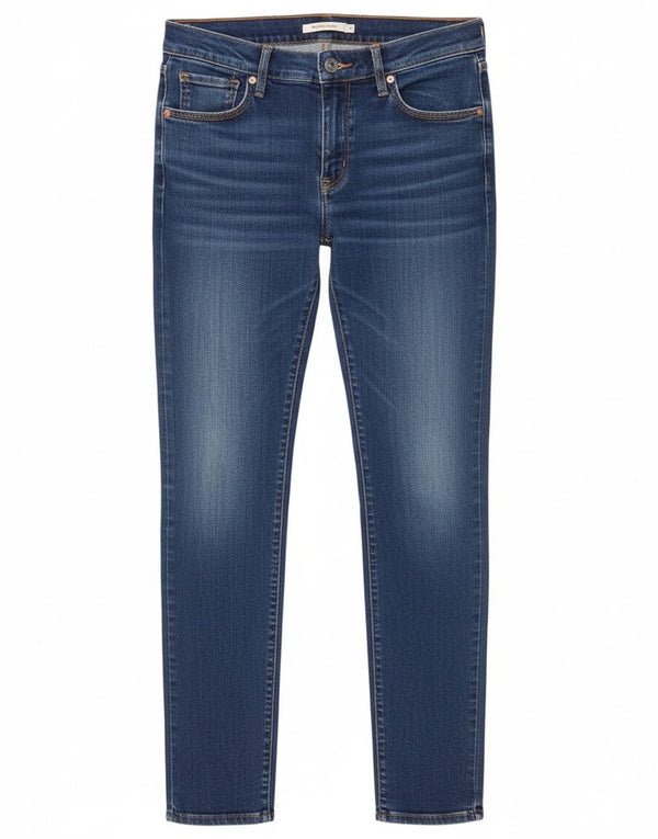 Levi's Dame 710 Super Skinny Jeans W31 L32 Blå Bomuld