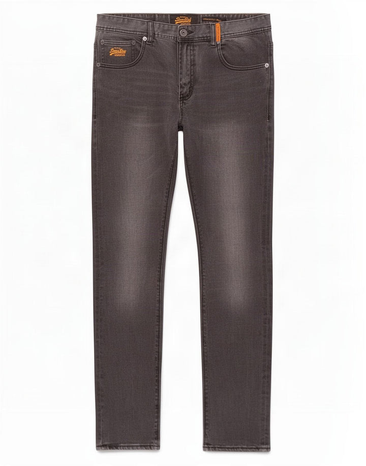 Superdry Herre Corporal Slim Jeans W34 L32 Grå Bomuld