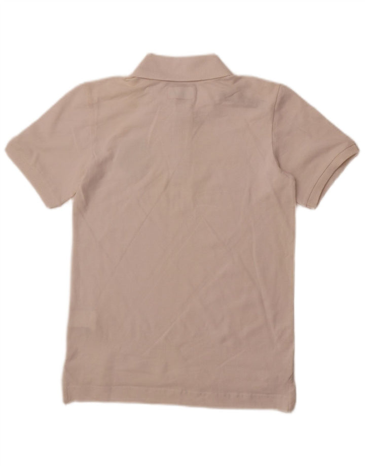 Kappa Boys ACD Solignano Polo Shirt 11-12 År Hvid Bomuld