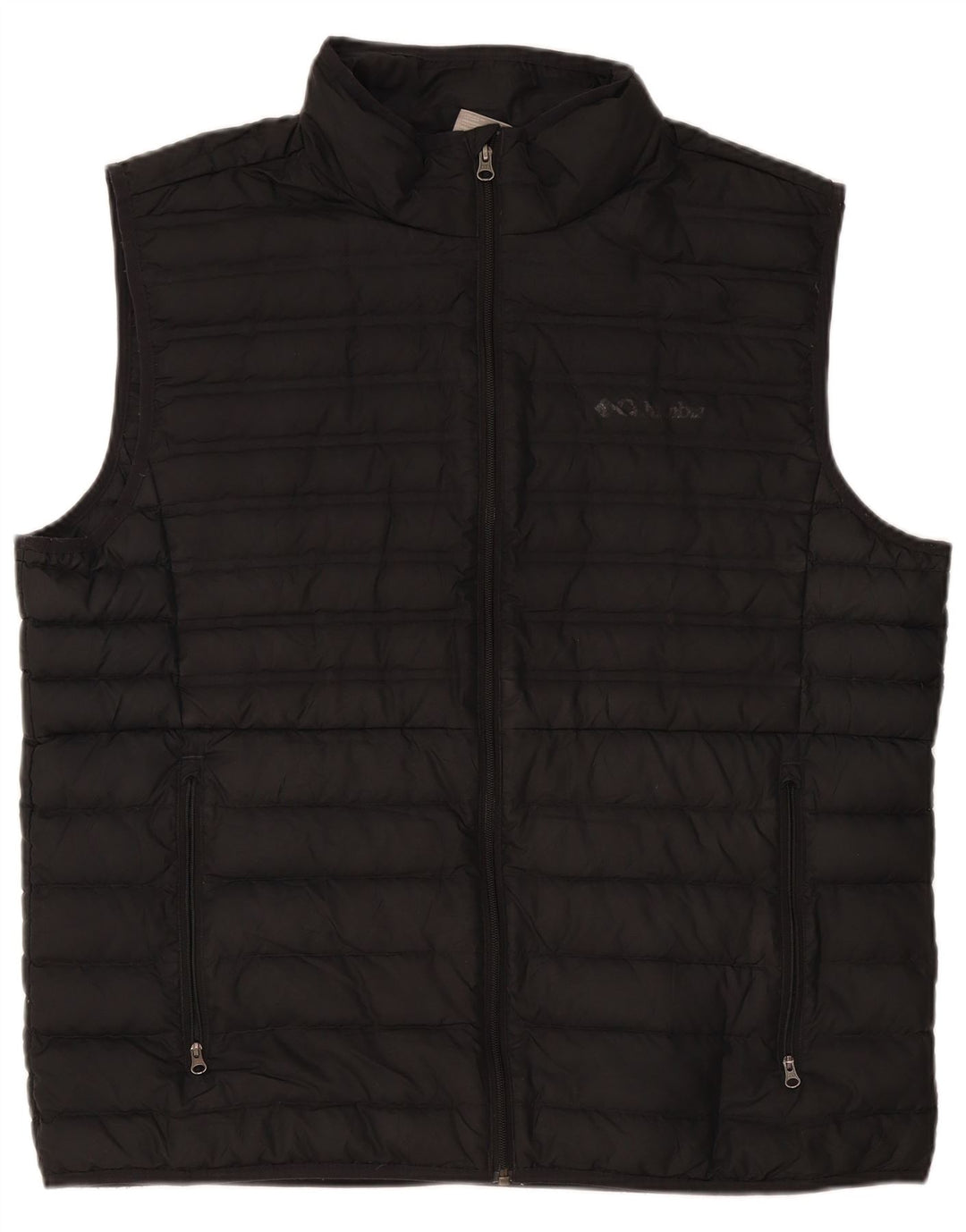 Columbia Mens Polstret Gilet UK 42 XL Sort Polyester
