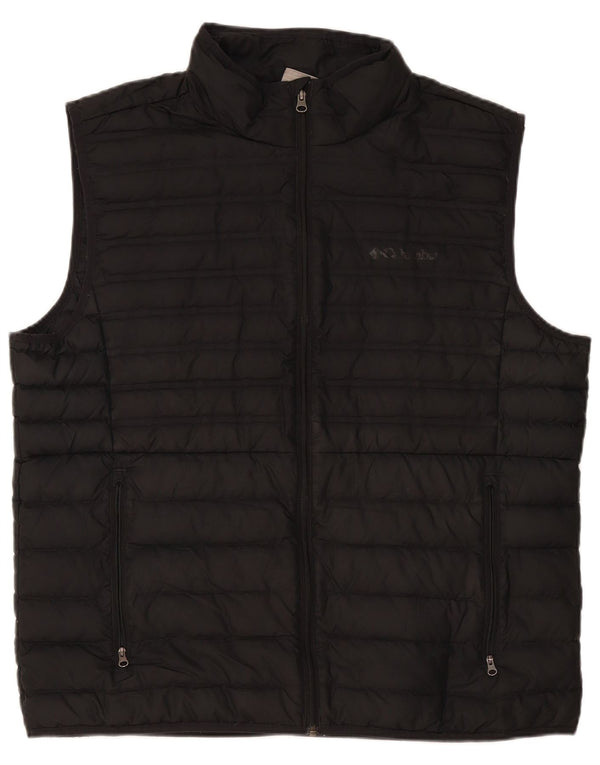 Columbia Mens Polstret Gilet UK 42 XL Sort Polyester