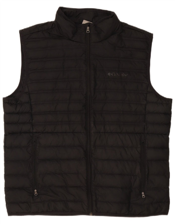 Columbia Mens Polstret Gilet UK 42 XL Sort Polyester