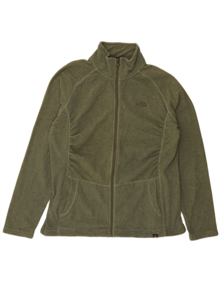 The North Face Fleecejakke til kvinder UK 18 XL Khaki Polyester