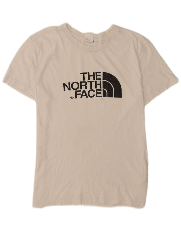 The North Face Herre grafisk T-shirt Top Medium Hvid Bomuld