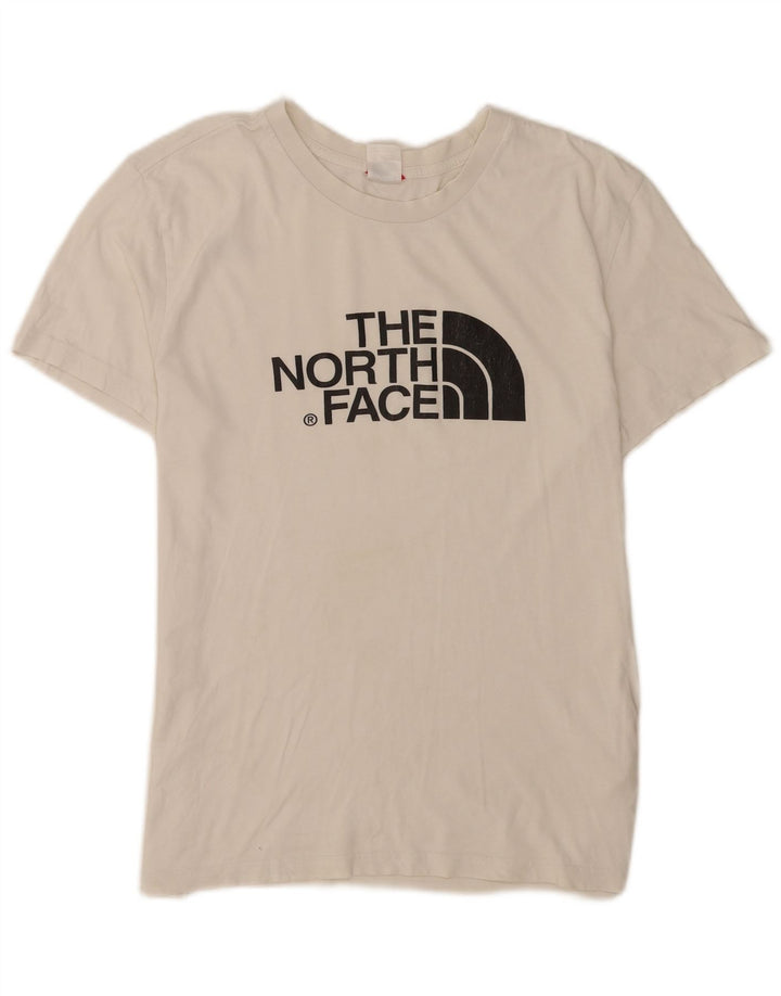 The North Face Herre grafisk T-shirt Top Medium Hvid Bomuld