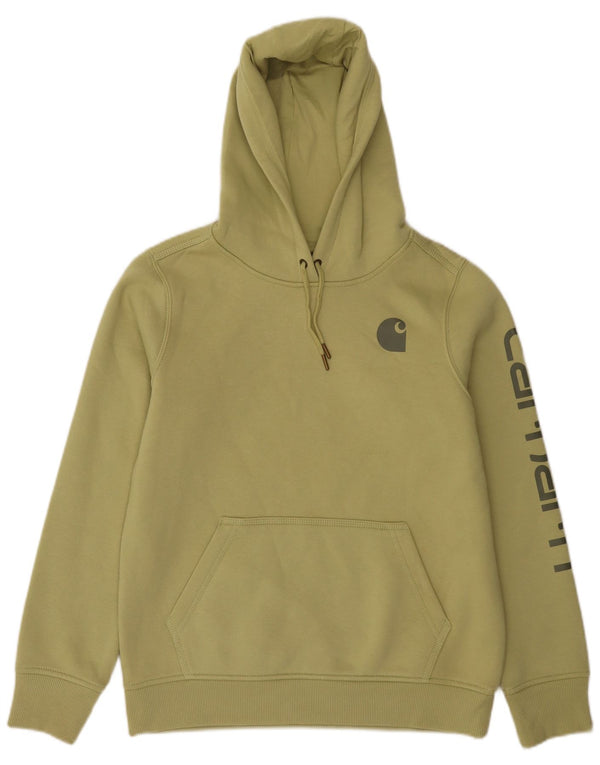 Carhartt Boys Graphic Relaxed Fit Hoodie Jumper 8-9 år Medium Grøn