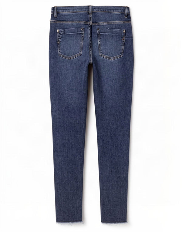 Zara Dame Skinny Jeans EU 38 Small W28 L28 Blå
