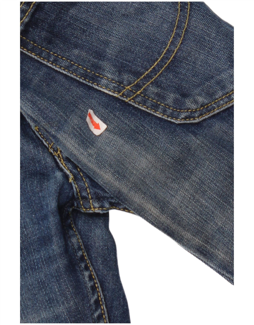 LEE Herre Knox Straight Jeans W32 L34 Marineblå Bomuld