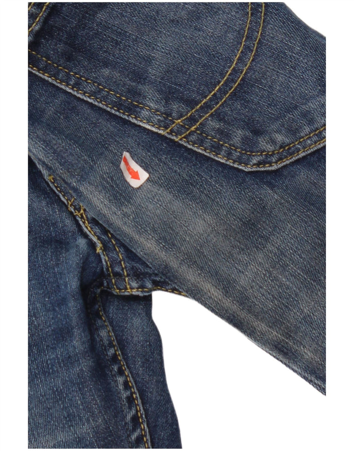 LEE Herre Knox Straight Jeans W32 L34 Marineblå Bomuld