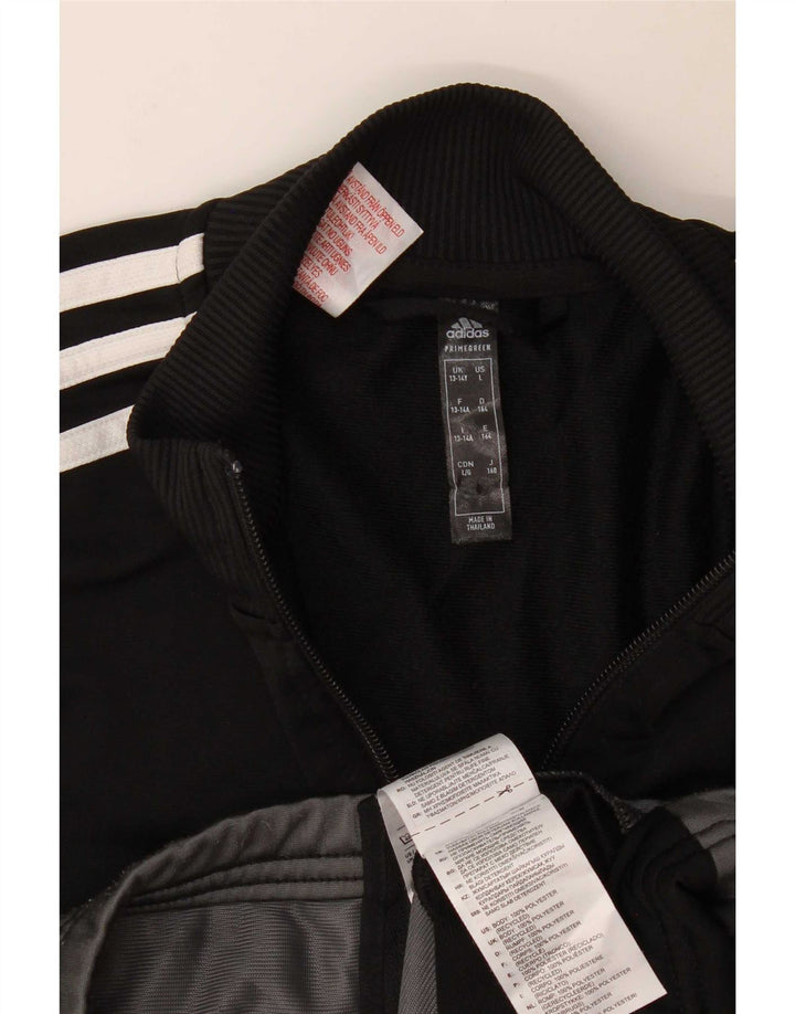 Adidas Træningsdragt Topjakke til drenge 13-14 år Sort Colourblock Polyester