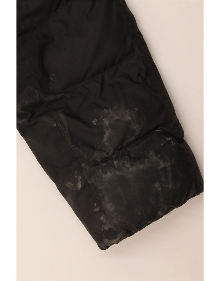 Nike drenge hættepolstret jakke 12-13 år stor sort polyester