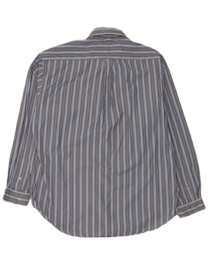 Tommy Hilfiger herreskjorte XL blå stribet bomuld